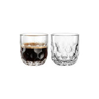ESPRESSOGLÄSER (1) Gocce transparent 60 ml 2er Set - Transparent, Glas (0.06L) - Leonardo Living