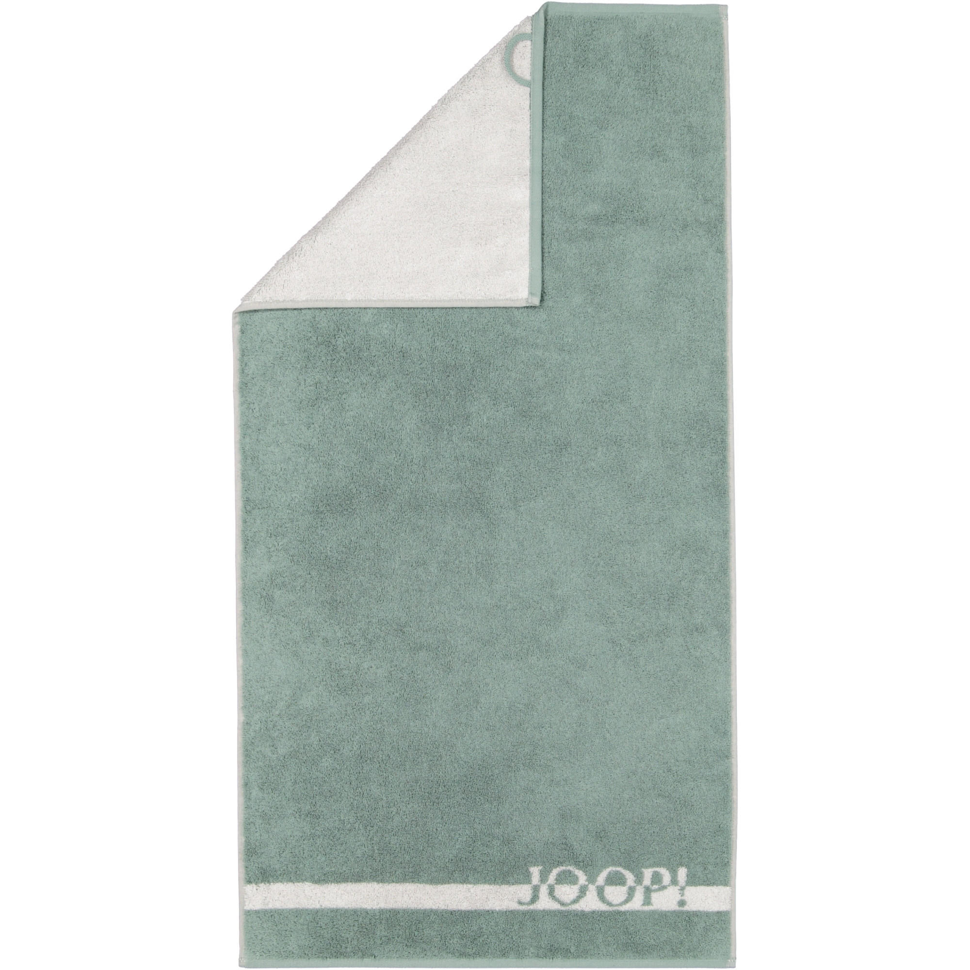 HANDTUCH SPLIT DOUBLEFACE 1712 PINIE - 47 - Grün, Textil (50/100cm) - Joop!