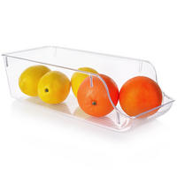 KÜHLSCHRANK-ORGANIZER 35x14x10 cm - Transparent, Kunststoff (35/10/14cm) - Excellent Houseware