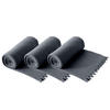 FLEECEDECKE WAVE 3er Set grau 120/160 cm Wellenrand Anti-Pilling - Grau, Textil (120/160cm) - wometo