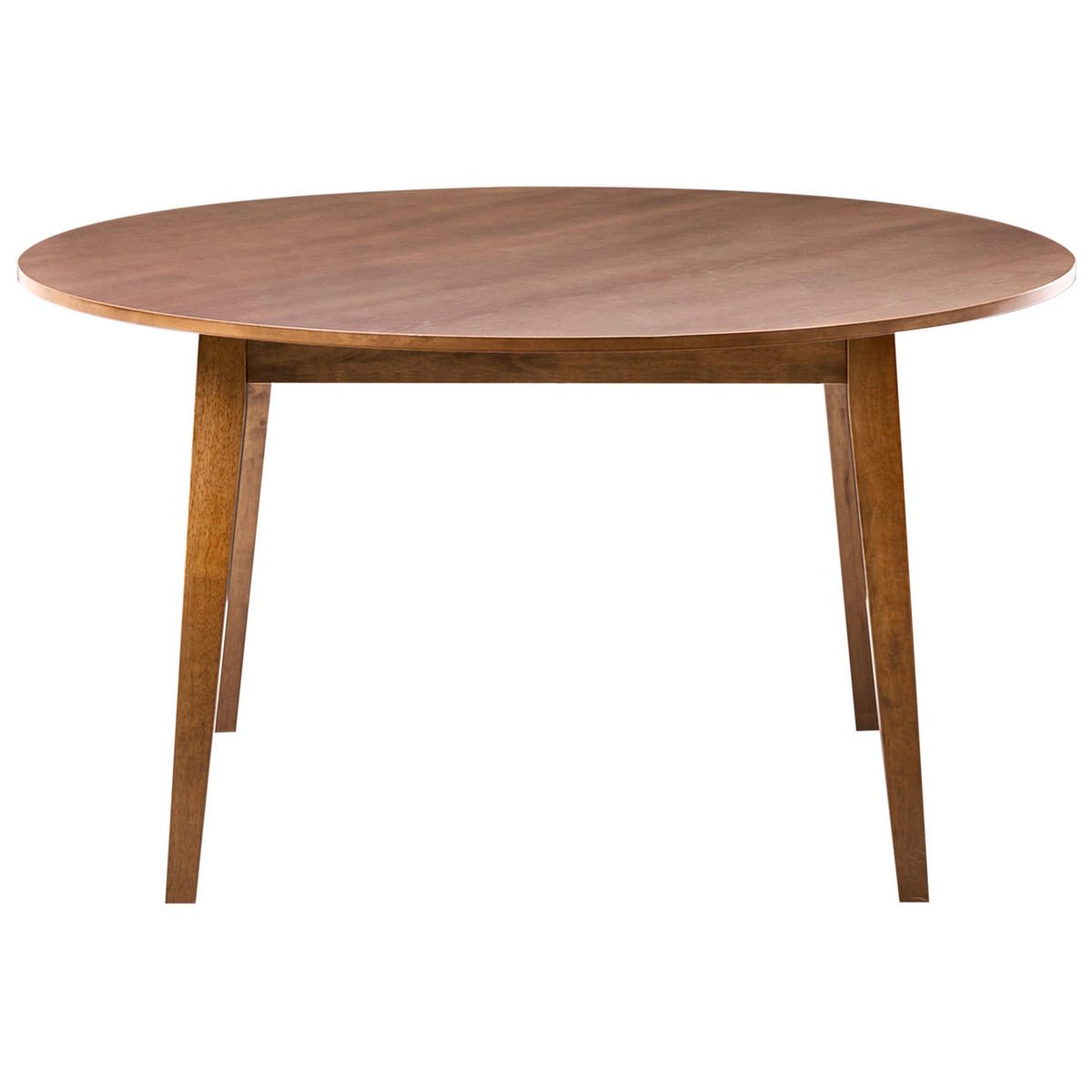 MASĂ DE BUCĂTĂRIE stejar închisă la culoare 140/140 cm Huntley - maro închis, compozit lemnos (140/140/75cm) - Beliani