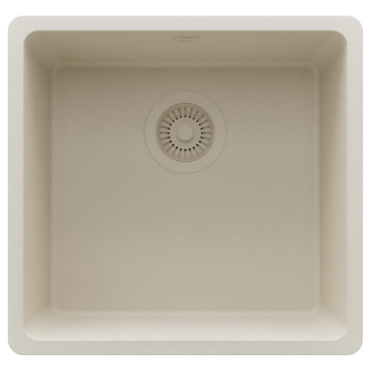 UNTERBAUSPÜLE GRANIT Venedig Easy, 2-er set Beige 46/44 cm 1 Becken + Ablauf-Set ab 50er Unterschrank - Beige, Kunststoff (46/20/44cm) - Primagran