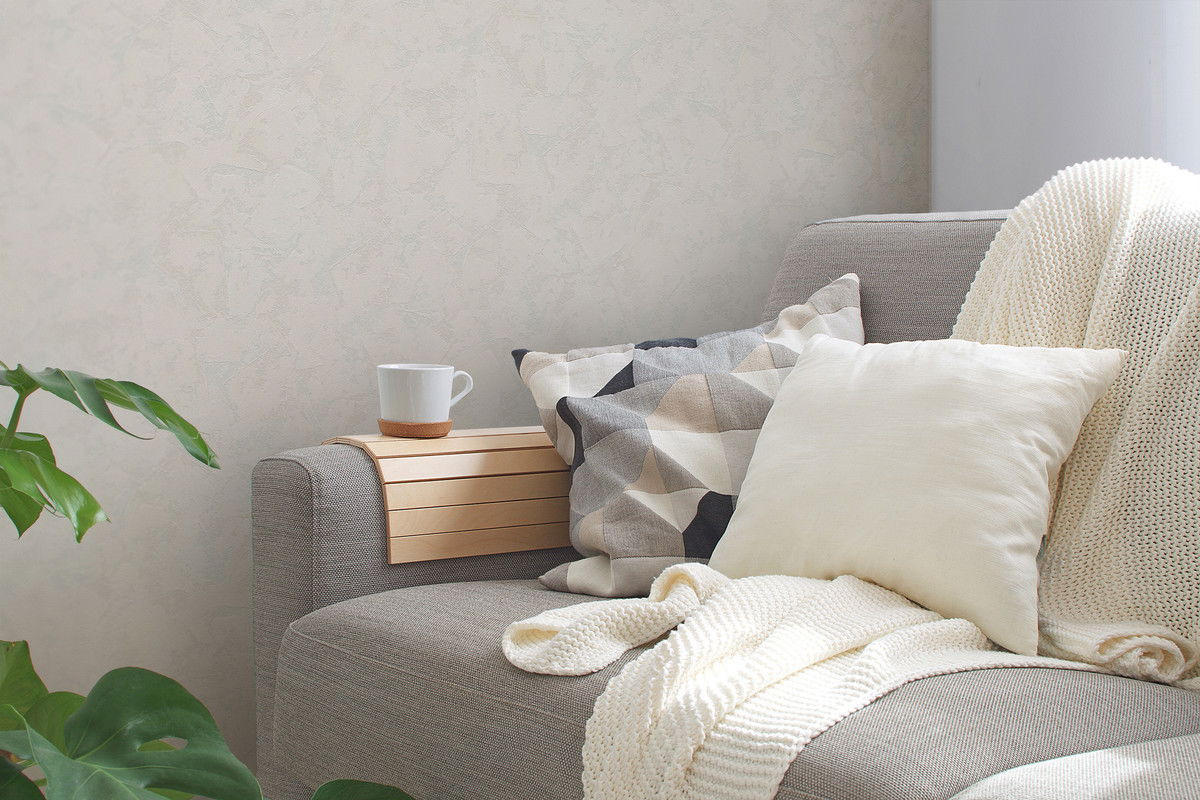 VLIESTAPETE Beige 53/1005 cm - Beige, Textil (53/1cm) - KUNSTLOFT