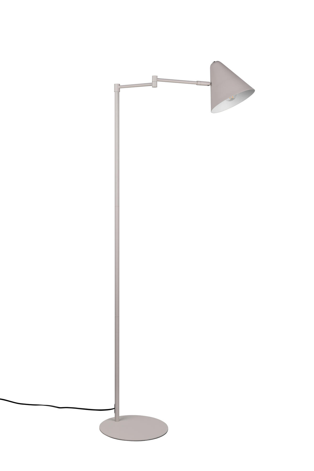 STEHLAMPE COSIMA - Grau - 15/15/126.5 cm - Grau, Metall (52.5/52.5/126.5cm) - Trio Leuchten