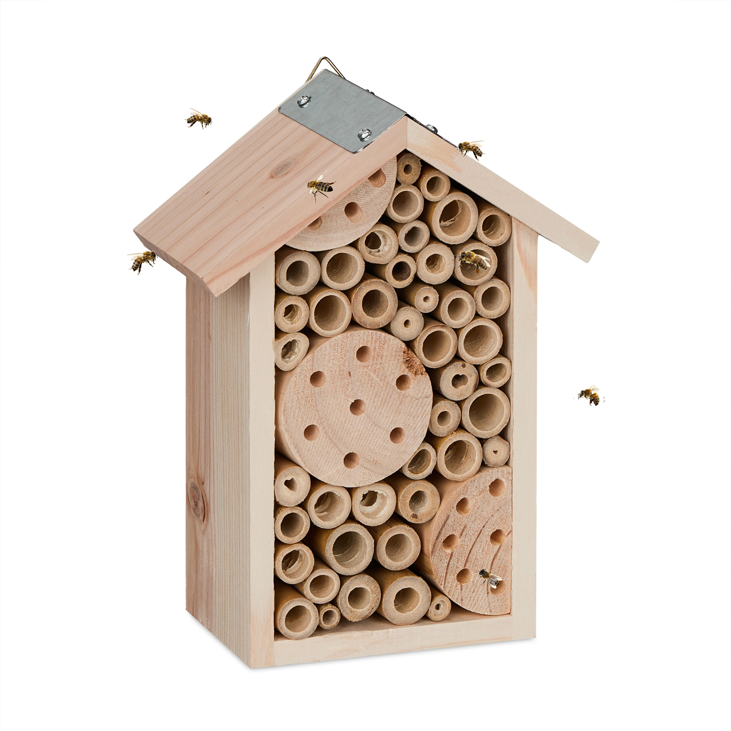 HOTELINSECTE Natural lemn bambus 21 cm