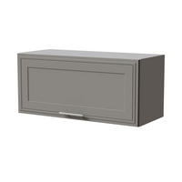 KLAPPHÄNGESCHRANK Salo W4B/80 Grau / Dust Grey Matt 80 / 32,5 / 36cm - mit Blum Aventos Klappenbeschlag - Grau, Holz/Holzwerkstoff (80/36/32.5cm) - Feldmann-Wohnen