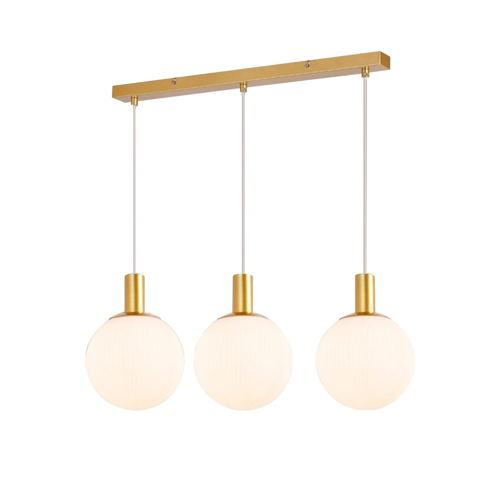 HÄNGELEUCHTE Syrvu 20.0/182.0/70.0 cm - Weiß, Metall (70/20/182cm) - ZMH