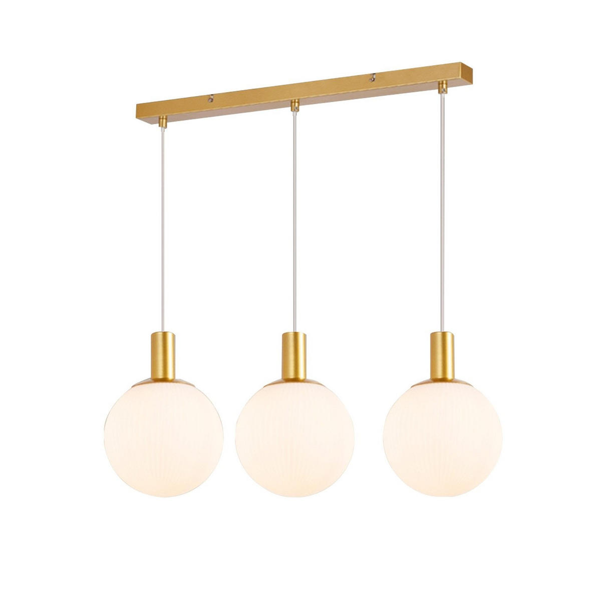 HÄNGELEUCHTE Syrvu 20.0/182.0/70.0 cm - Weiß, Metall (70/20/182cm) - ZMH