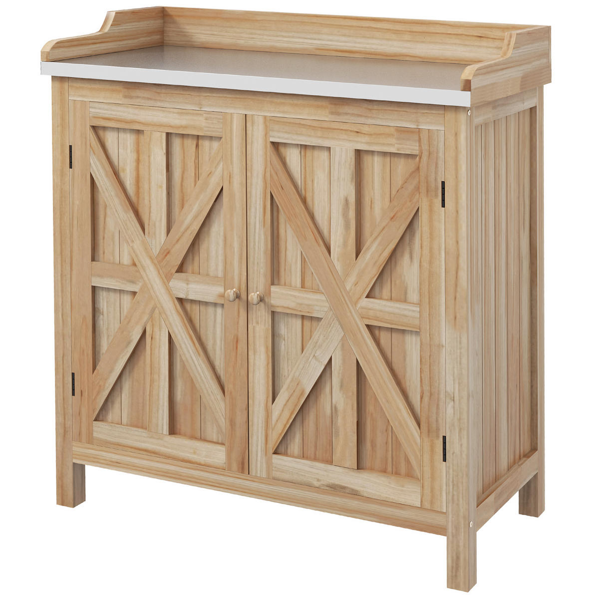PFLANZTISCH DE-18938 Naturholz - Naturfarben, Holzwerkstoff (83/40/92cm) - ComfortXL