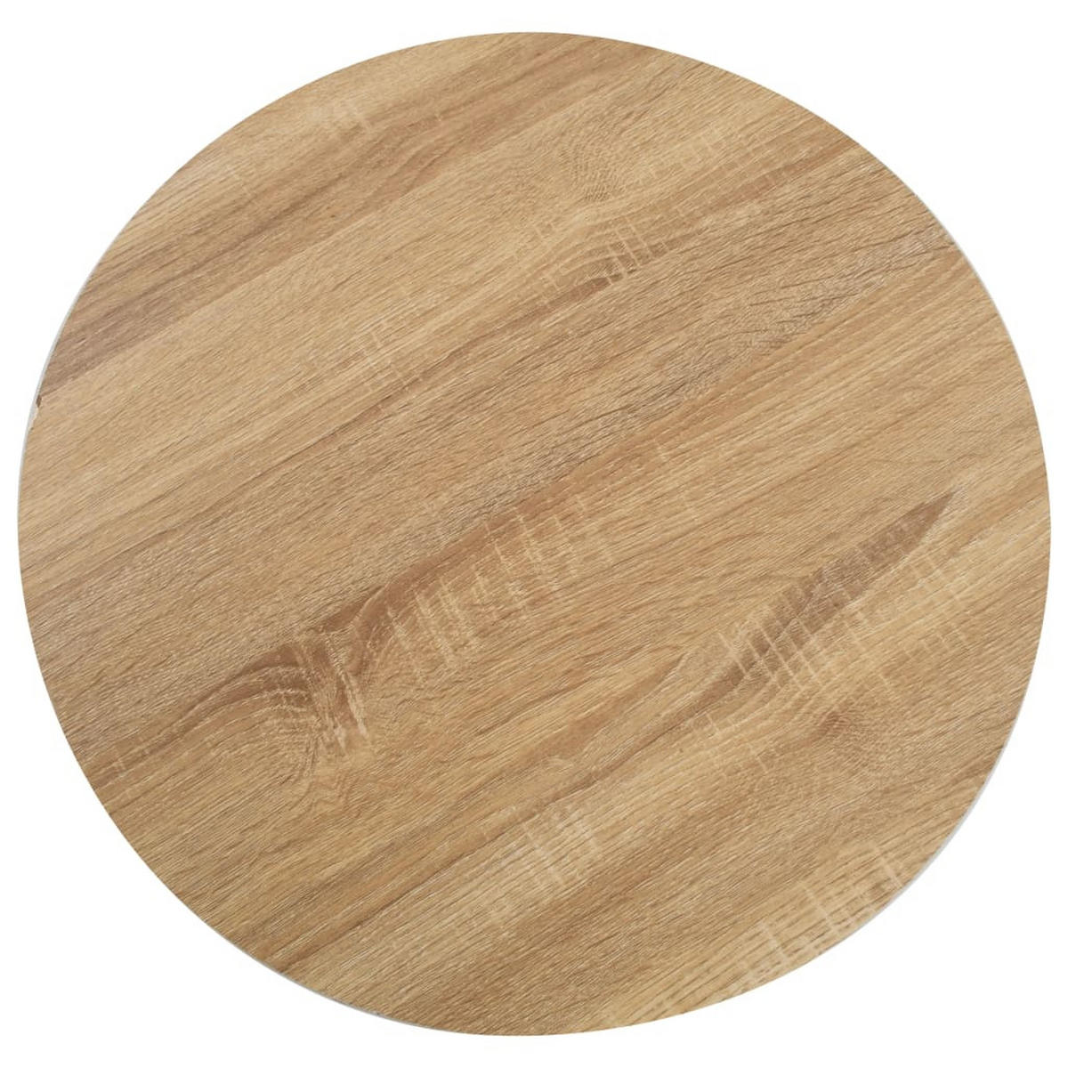 BISTROTISCH Hellbraun 80 cm MDF - Braun, Holzwerkstoff (80/80/75cm) - furnicato
