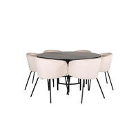 TISCHGRUPPE Beige - Beige, Holzwerkstoff (140/74/140cm) - ebuy24