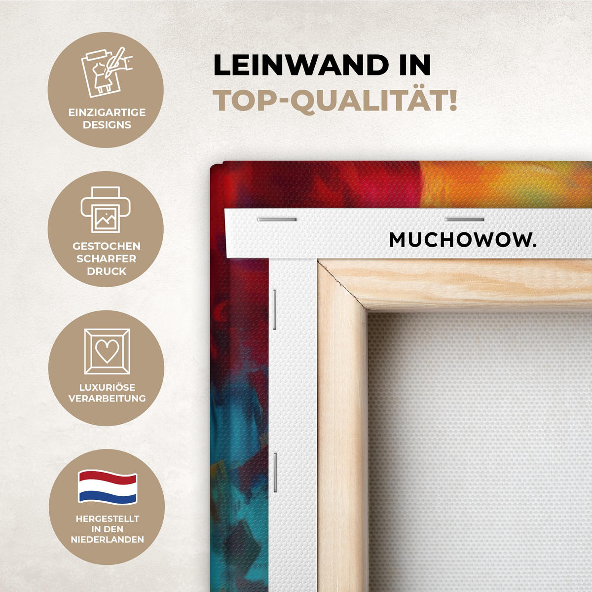 LEINWANDBILD Wein - Frau - Stimmungsvoll - Farbenfroh 30x40 cm - Bordeaux, Textil (30/40cm) - MuchoWow