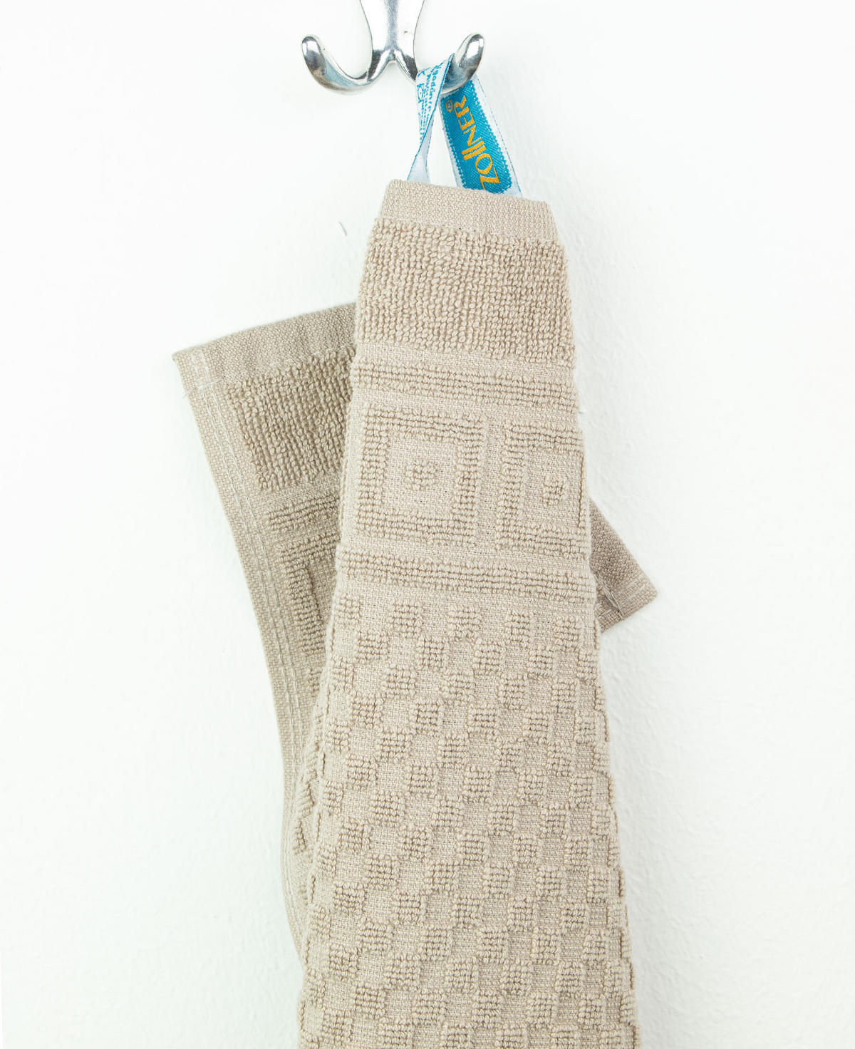 GÄSTETÜCHER, 10er-Set, 30x50 cm, 100% Baumwolle, Braun - Cappuccino, Textil (30/50cm) - Zollner