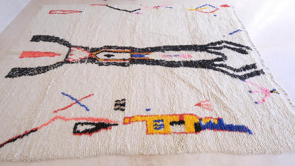 BERBERTEPPICH aus reiner Wolle 233x 328 cm - Multicolor, Naturmaterialien (233/328cm) - AFK Living