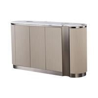 SIDEBOARD STILIG Beige 158x40x88 cm - Beige, Holzwerkstoff (158/88/40cm) - FURNLUX