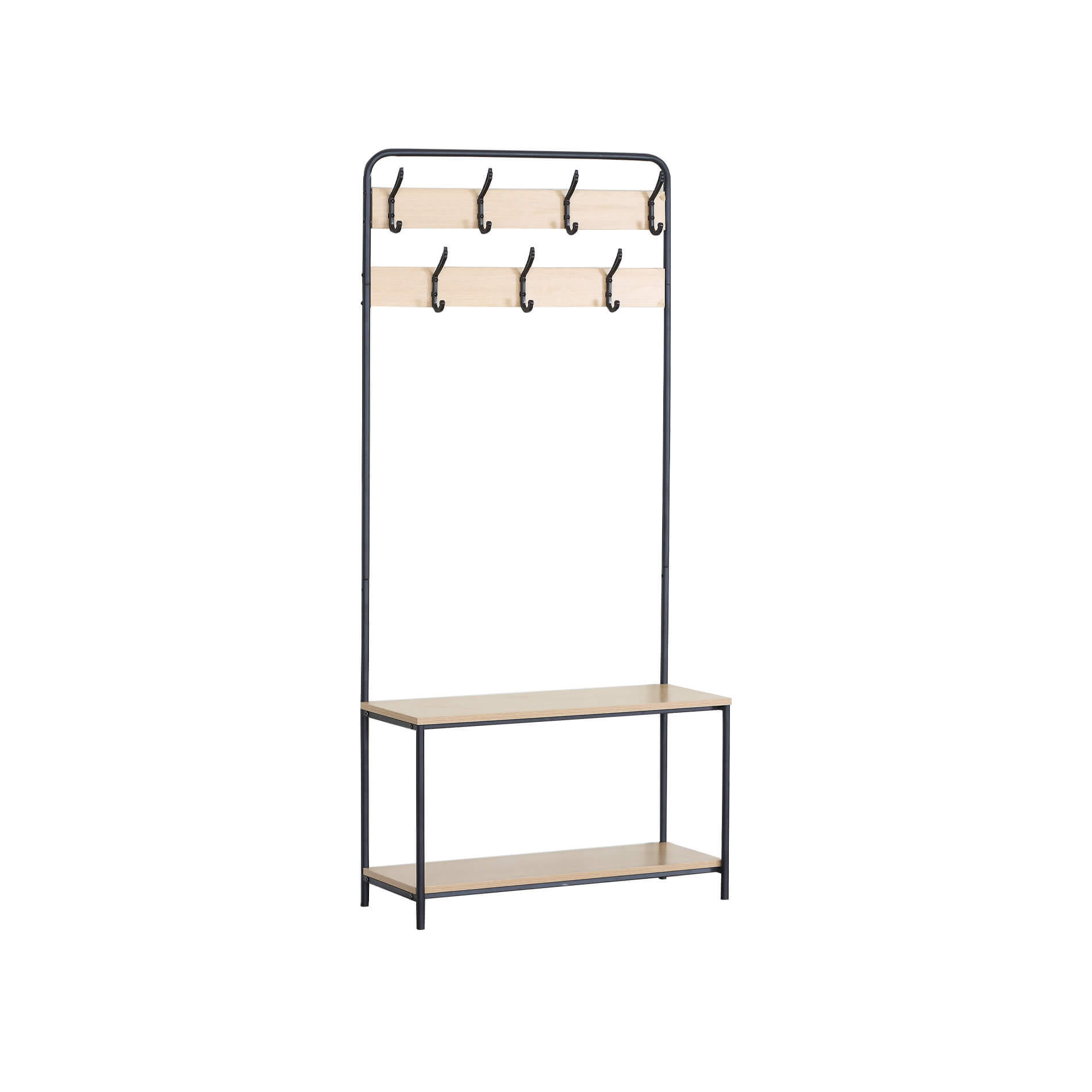Mobili Rebecca Garderobe Beige 80x170x30 cm