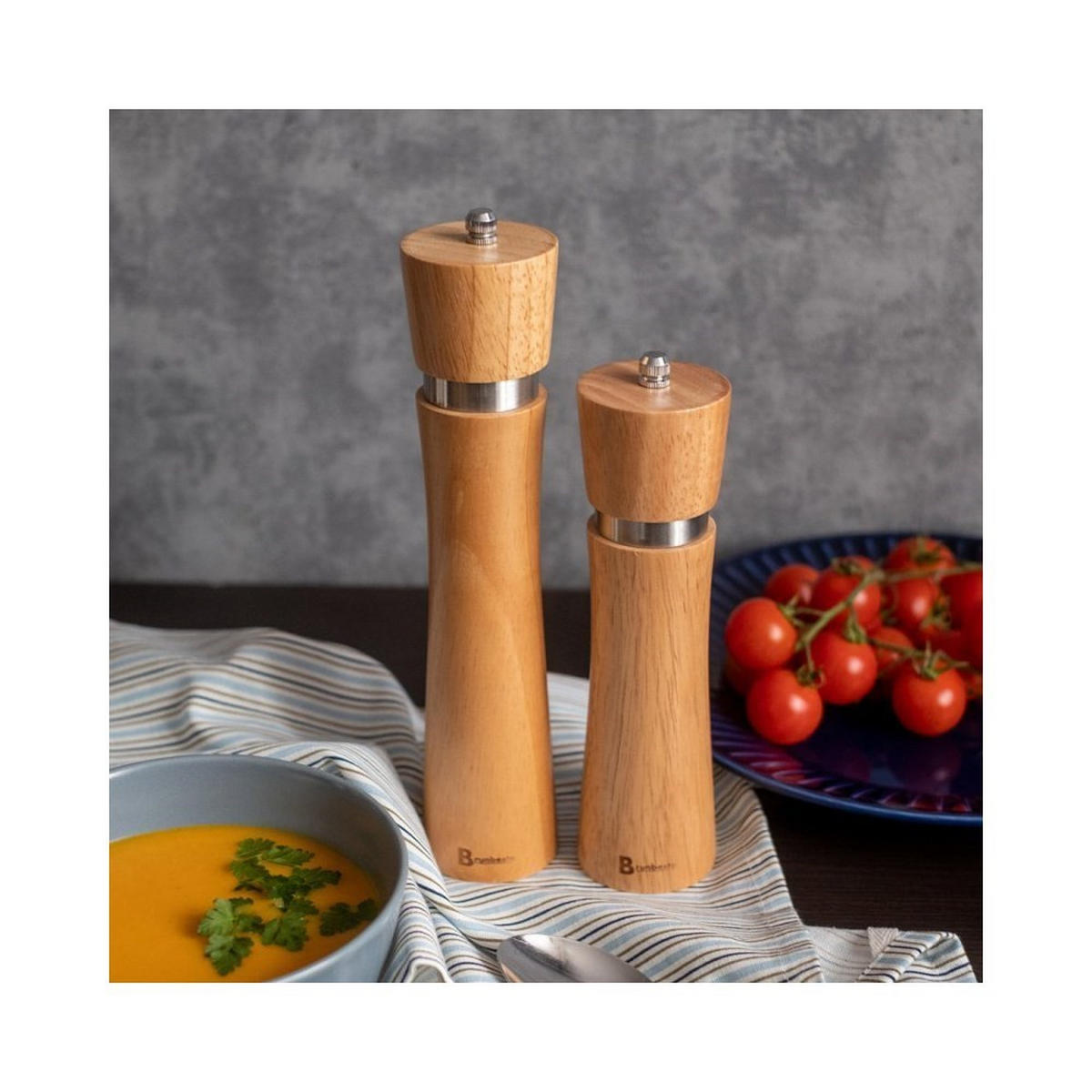 GEWÜRZMÜHLE Braun 5.5/5.5/26 cm 32044 - Braun, Holz (5.5/26/5.5cm) - Brunbeste
