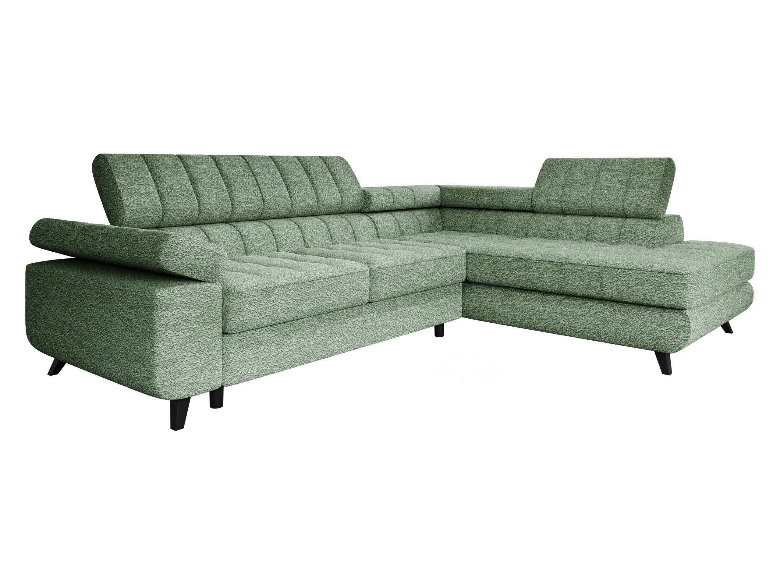 Mirjan24 Ecksofa Mintgrün 264x203 cm