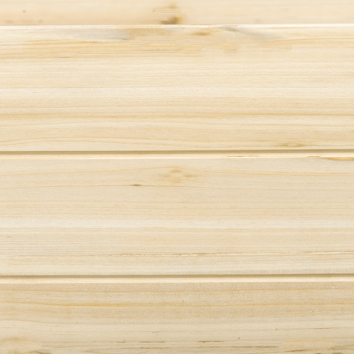 GARTENBEET, Naturfarben - Naturfarben, Holz (61.5/27/244cm) - Outsunny