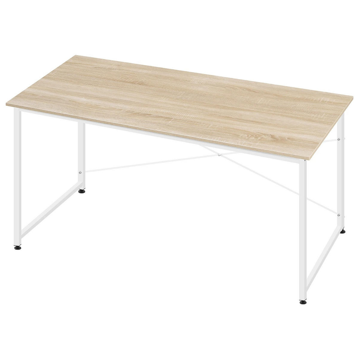 SCHREIBTISCH 100x50cm Light Oak - Eichefarben, Holzwerkstoff/Metall (50/100/75cm) - Kaket