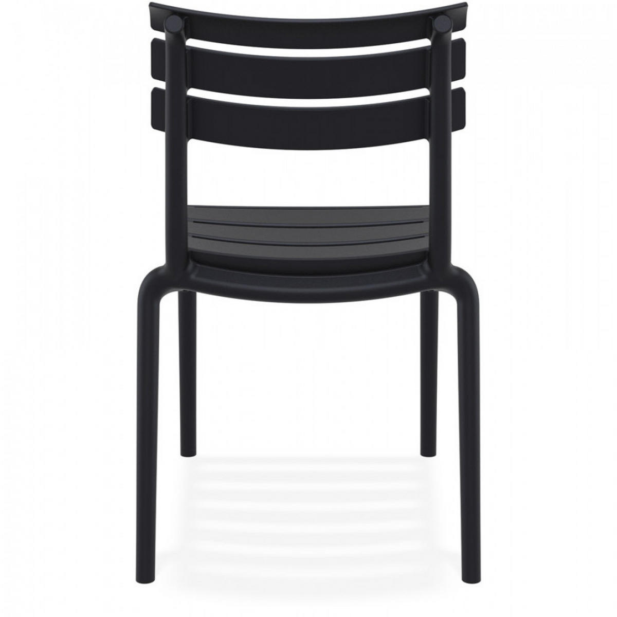 STUHL Schwarz 50x84x59cm - Schwarz, Kunststoff (50/84/59cm) - AlterEgo