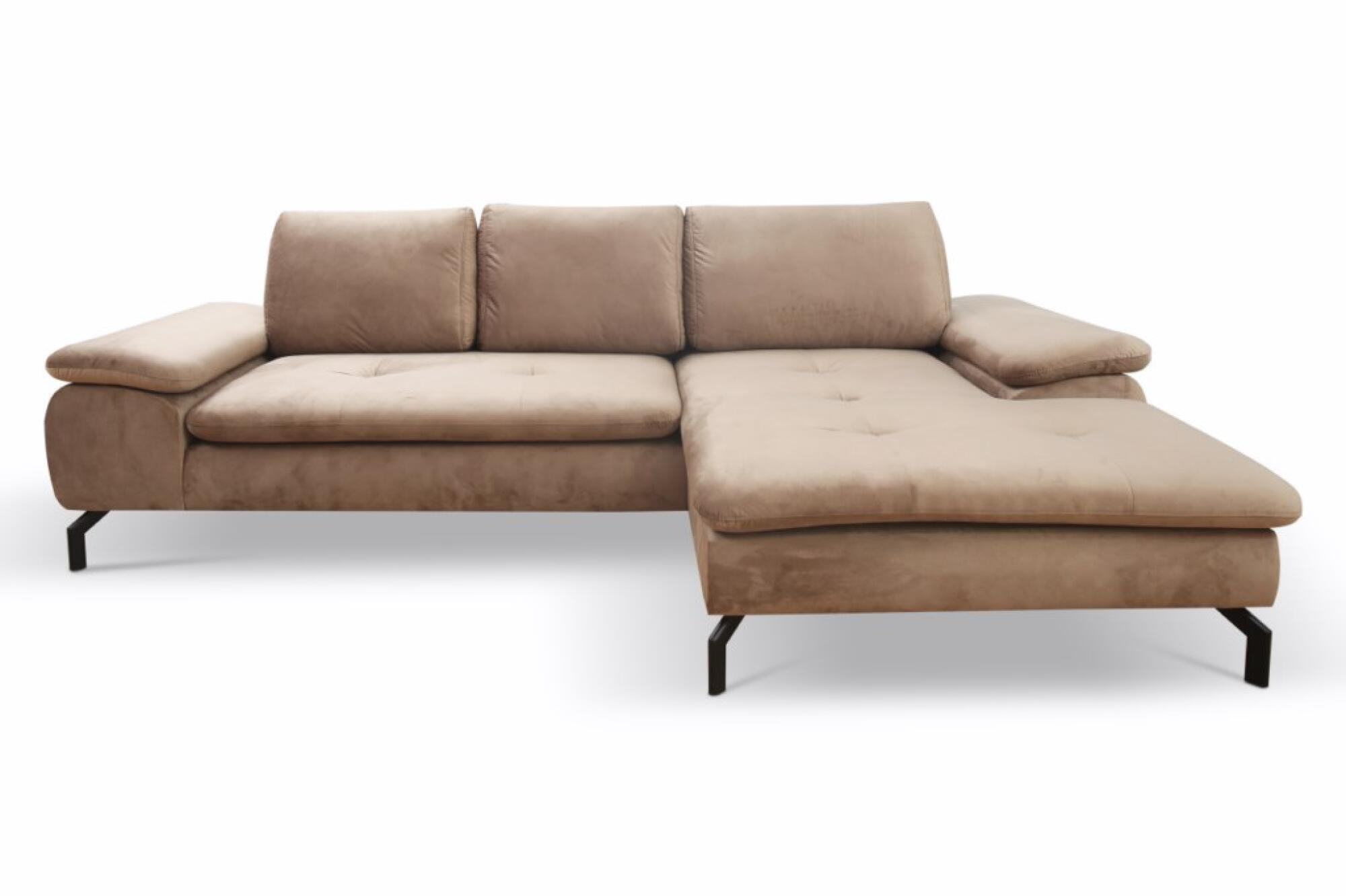 ECKSOFA VESPA Beige 265x170x82 cm - Beige, Textil (265/170cm) - FURNLUX