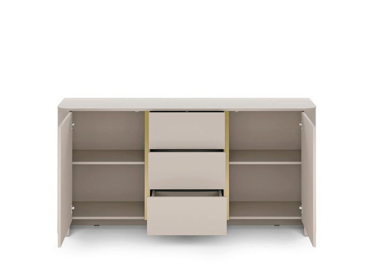 KOMMODE – KSZ168 – 168 cm – BARI – Kaschmir - Kaschmir, Holzwerkstoff (168/84/39cm) - hi-markt
