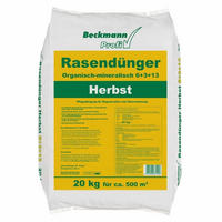 RASENDÜNGER Herbst, 20 kg, NPK-6+3+13, für ca. 500m² - Naturfarben, Naturmaterialien/Kunststoff (45/20/45cm) - BONI-SHOP