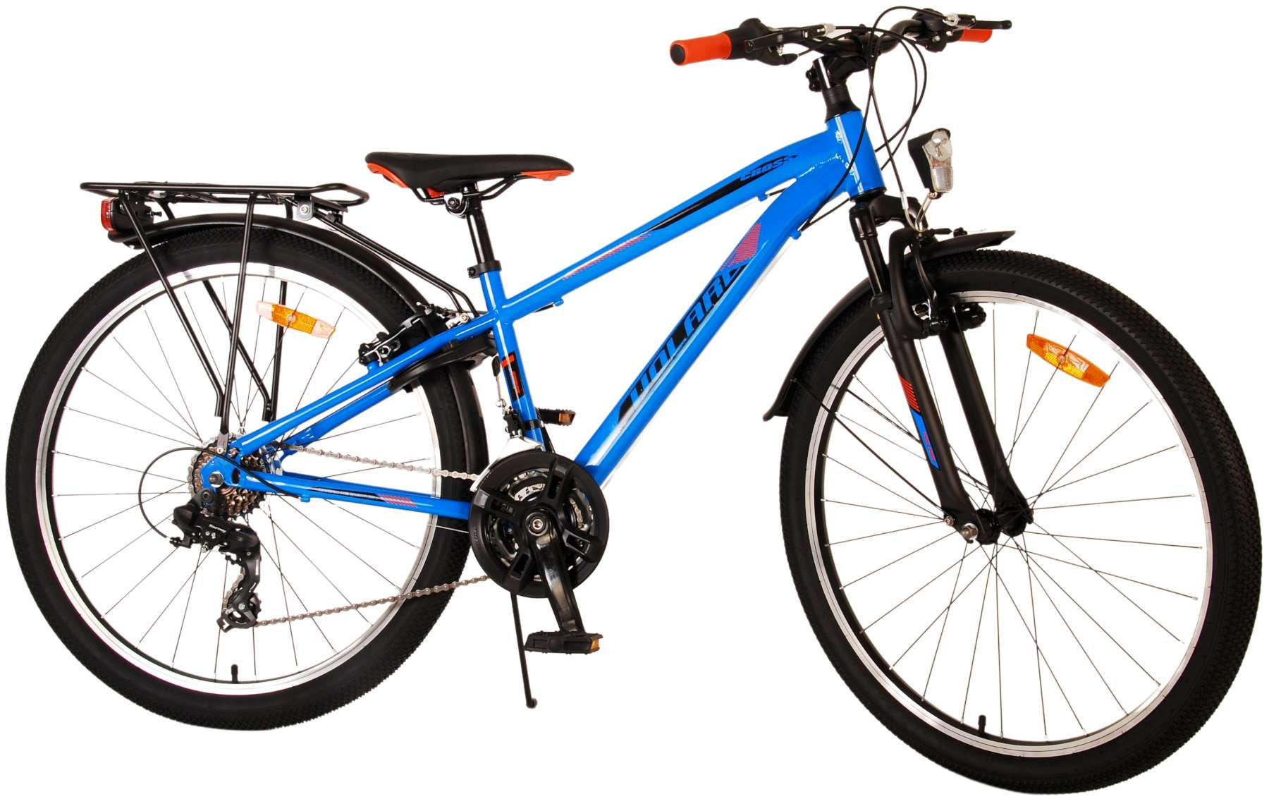 KINDERFAHRRAD Cross - Jungen - 2 Handbremsen - 26 Zoll - Blau - Blau, Metall (77cm) - TPFSports