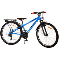 KINDERFAHRRAD Cross - Jungen - 2 Handbremsen - 26 Zoll - Blau - Blau, Metall (77cm) - TPFSports
