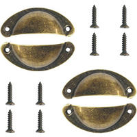 MÖBELGRIFF Bronze 4er-Set - Goldfarben, Metall (3.5/2/8cm)