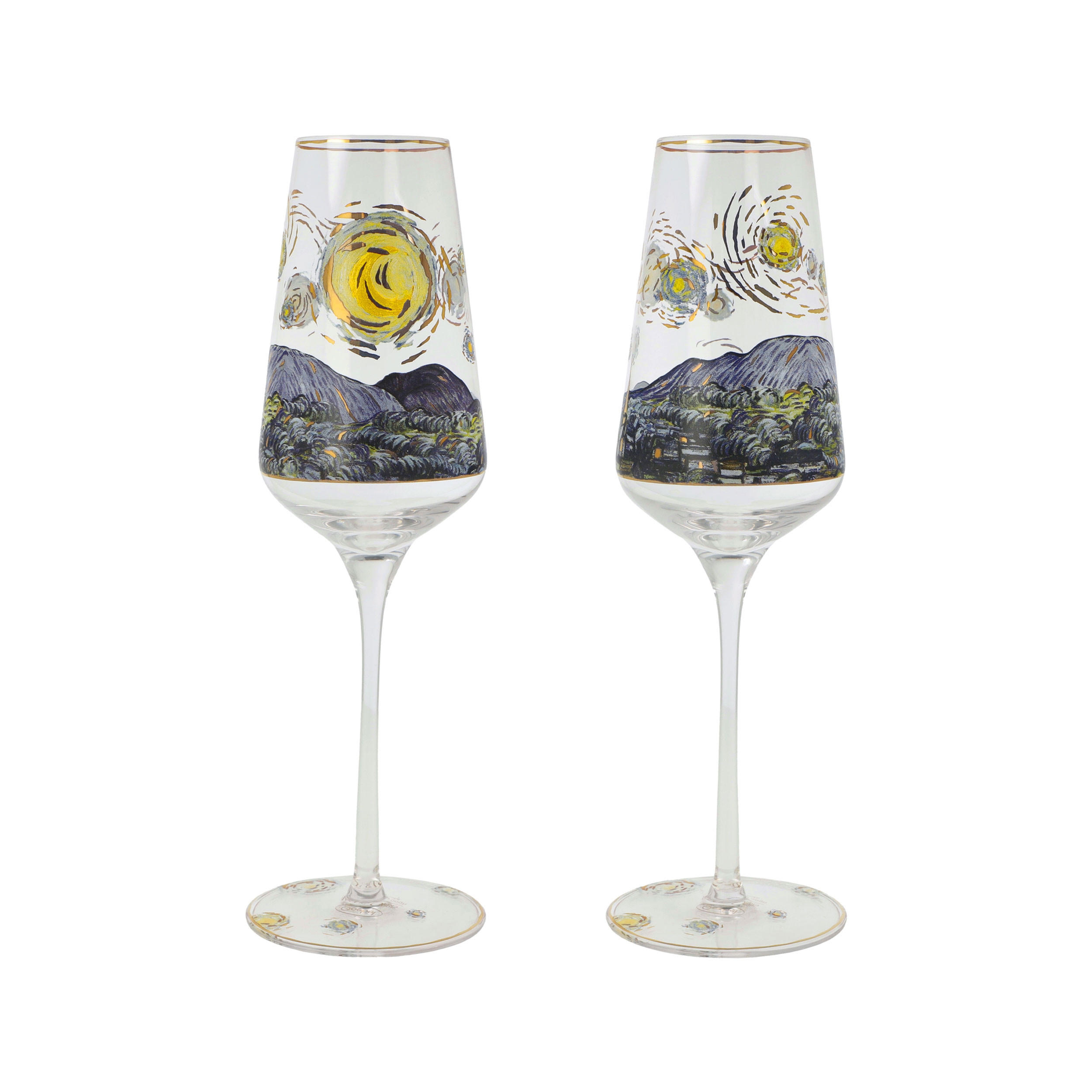 Goebel Sektglas Mehrfarbig