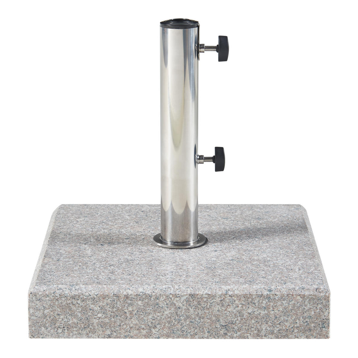 SONNENSCHIRMSTÄNDER Bomba - Grau, Stein (38/38cm) - casa.pro