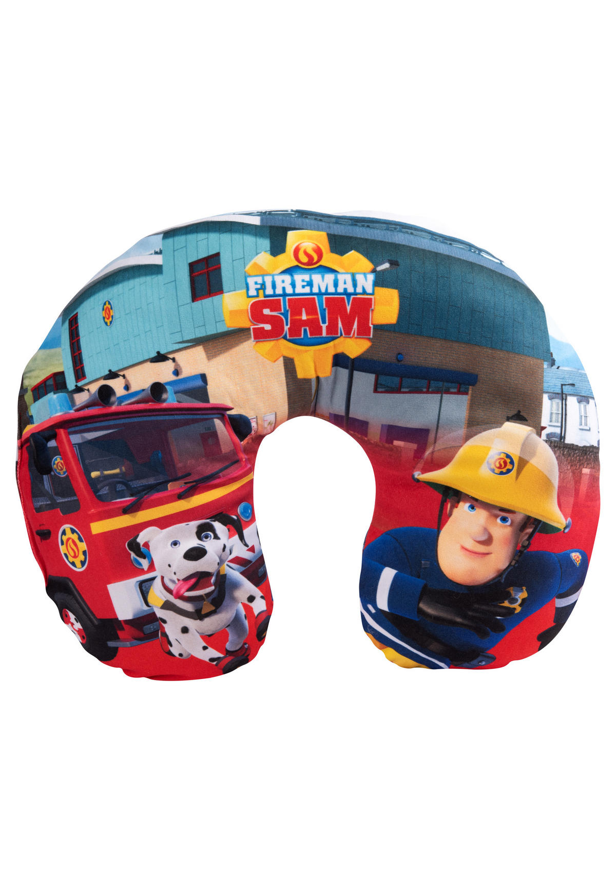 NACKENKISSEN Feuerwehrmann Sam Mehrfarbig 35 x 30 cm - Multicolor, Textil (35/30cm) - Chiemsee