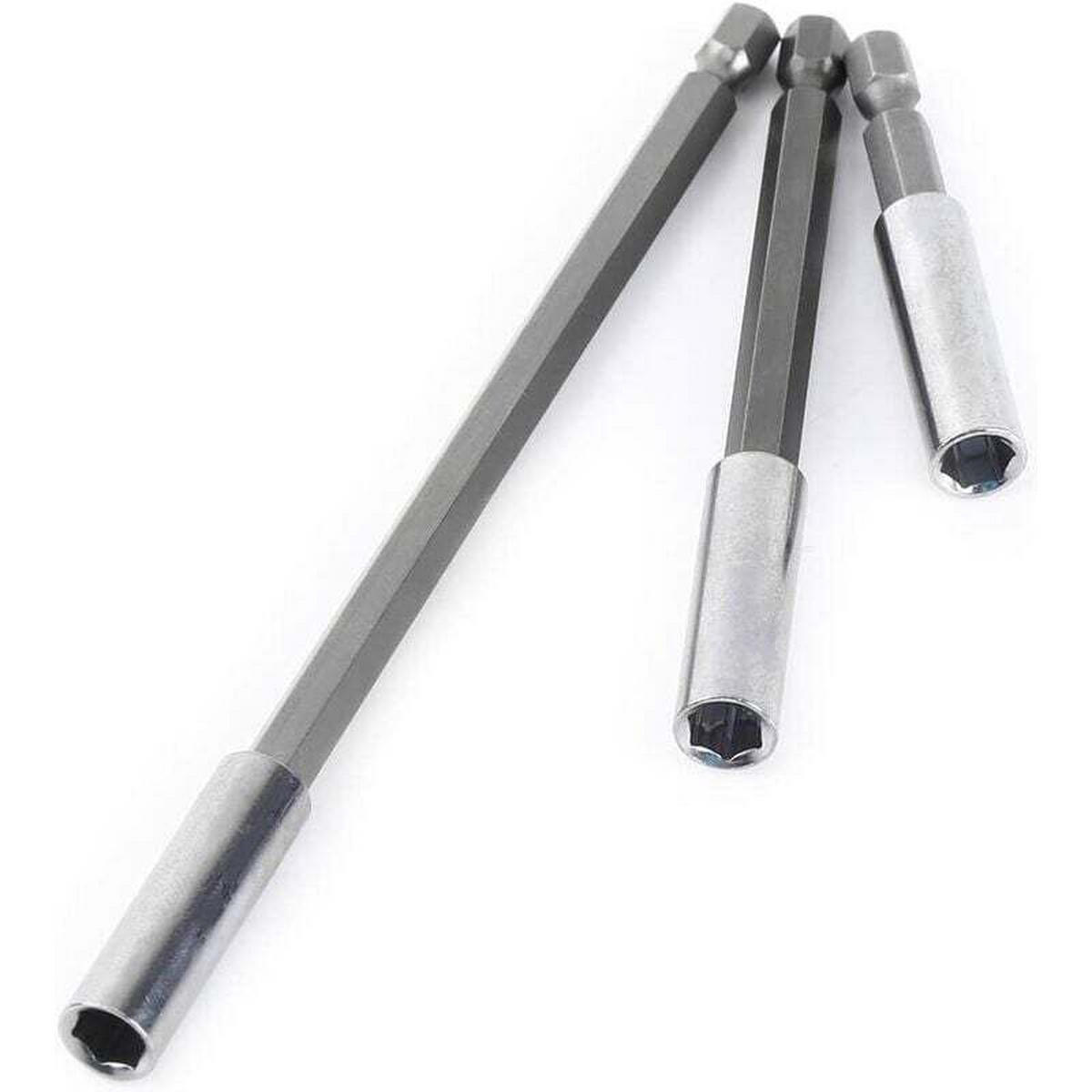 BIT-SATZ,VERLÄNGERUNGSSTANGE - Silberfarben, Metall (0.5/0.5/15cm) - LIBRATON