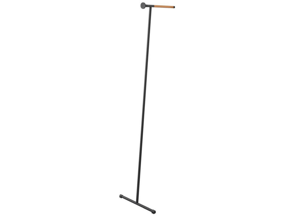 ANLEHNGARDEROBE Tower schwarz 40/38/160 cm - Schwarz, Holz/Metall (40/160/38cm) - Yamazaki