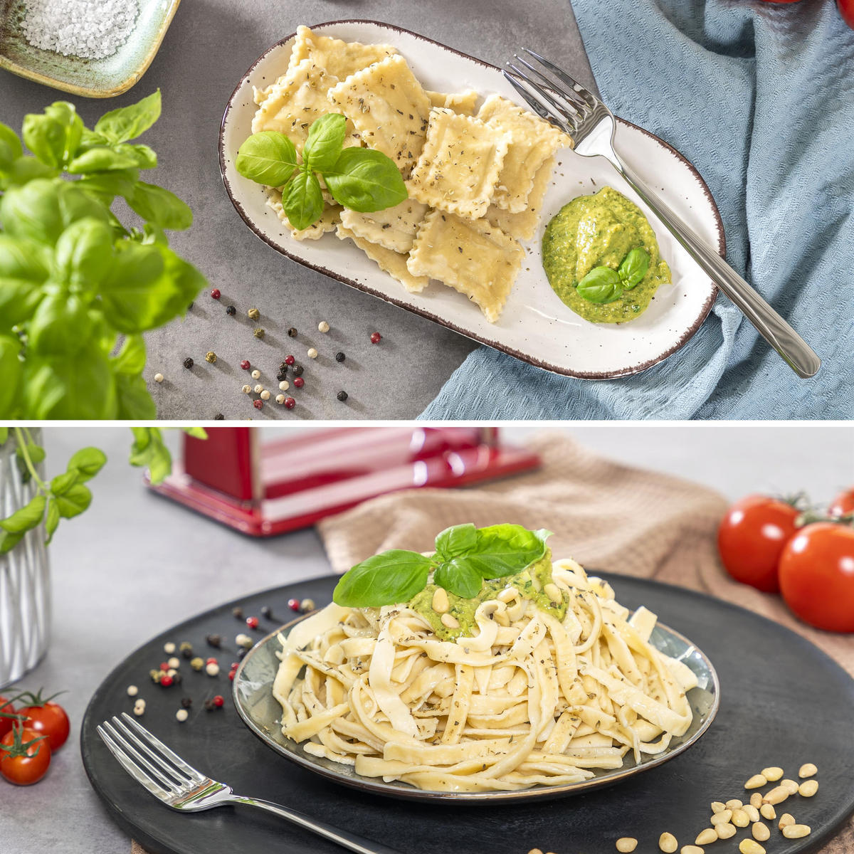 NUDELMASCHINE, rot, Edelstahl - Rot, Metall (20/15/21cm) - bremermann