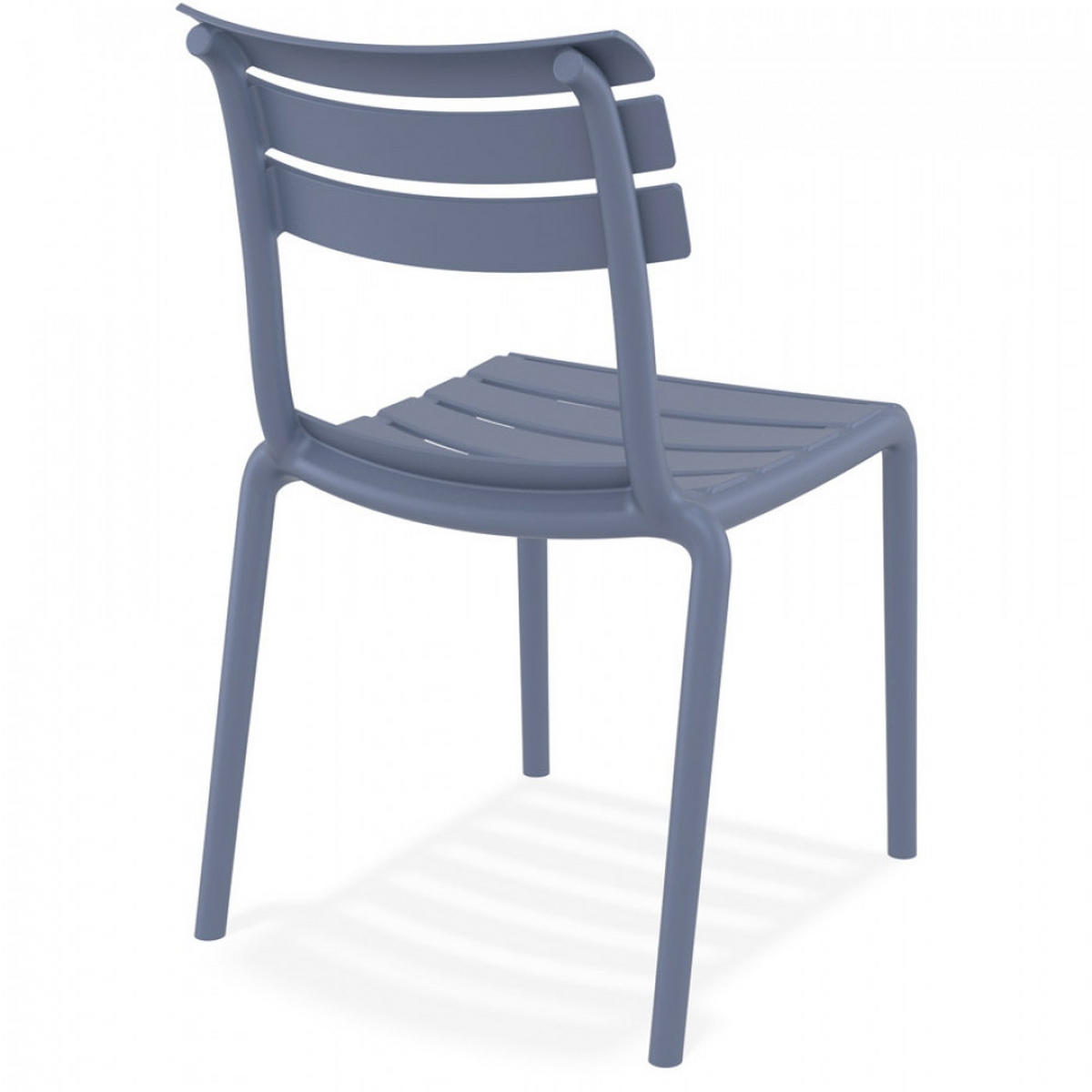 STUHL grau 50x84x59cm - Grau, Kunststoff (50/84/59cm) - AlterEgo