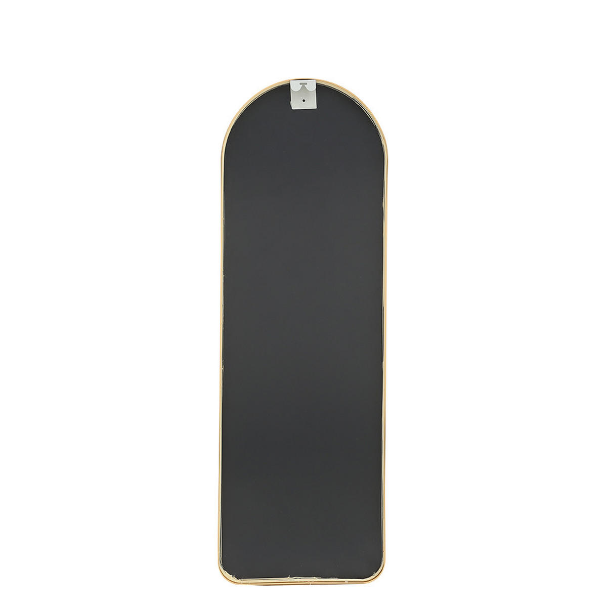 GANZKÖRPERSPIEGEL 40/120/2.8 cm Gewölbt Aluminiumrahmen Gold - Goldfarben, Glas/Metall (40/2.8/120cm) - Livingandhome