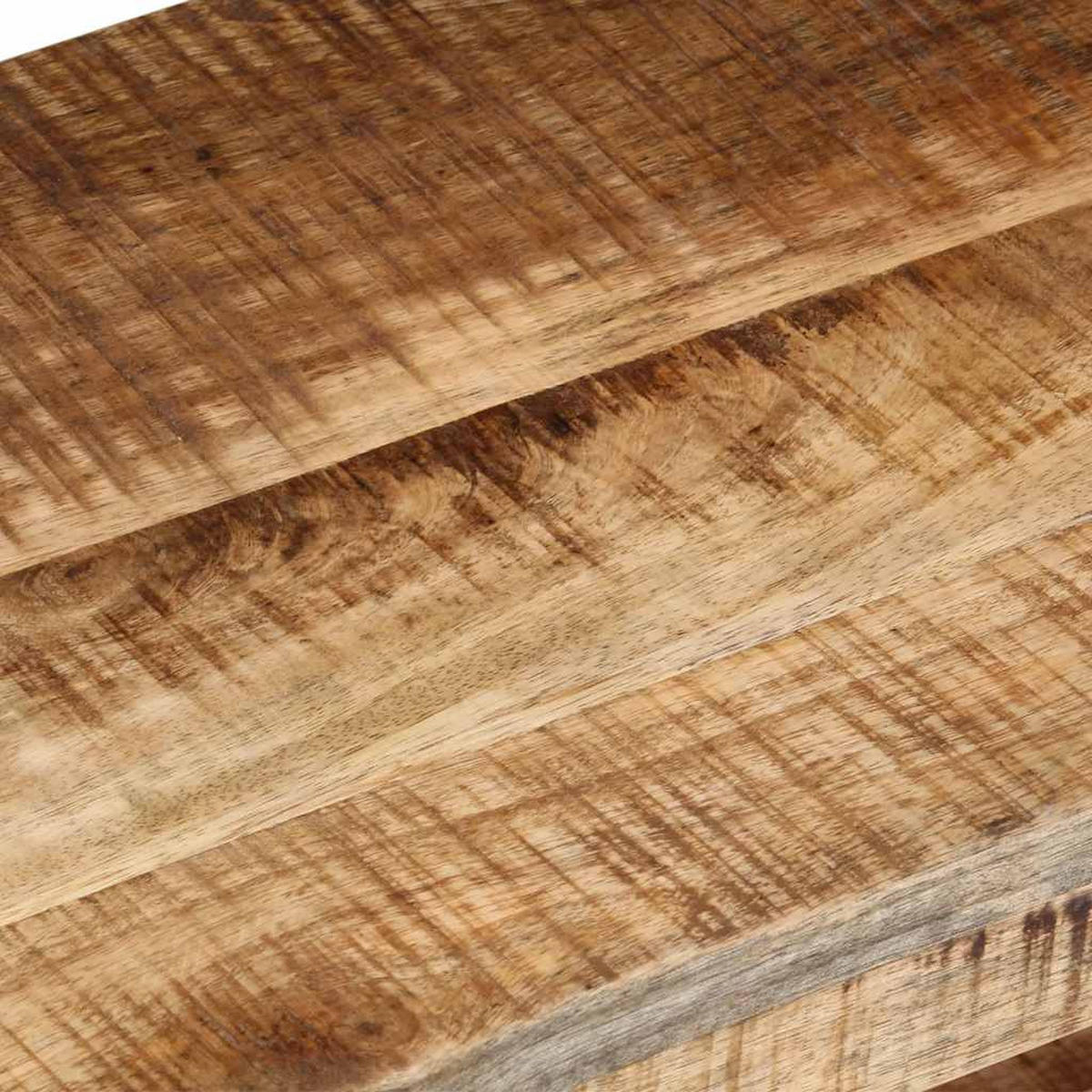 TV-SCHRANK 120/30/40 Cm Raues Mangoholz - Braun, Holz (30/90/30.5cm) - vidaXL