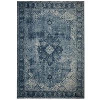 TEPPICH Vintage-Traditionell-Stil COQUET TARA, Blau 200x290 cm - Blau, Textil (200/290cm) - KADIMA DESIGN