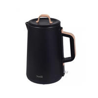 WASSERKOCHER ELEKTRISCH Schwarz 20/18/25 cm 64694 - Schwarz, Kunststoff (18/25/20cm) - Husla 