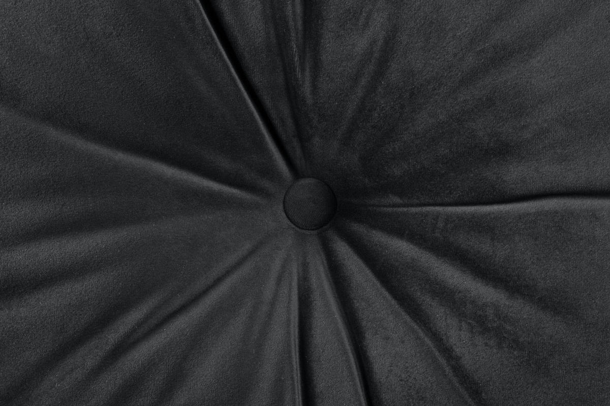 3-SITZER-SCHLAFSOFA ERISO mit weiche Sitzfläche und hohe Rückenlehne, Velour-Stoff, graphit - Graphitfarben/Braun, Textil (220/80/100cm) - KONSIMO®