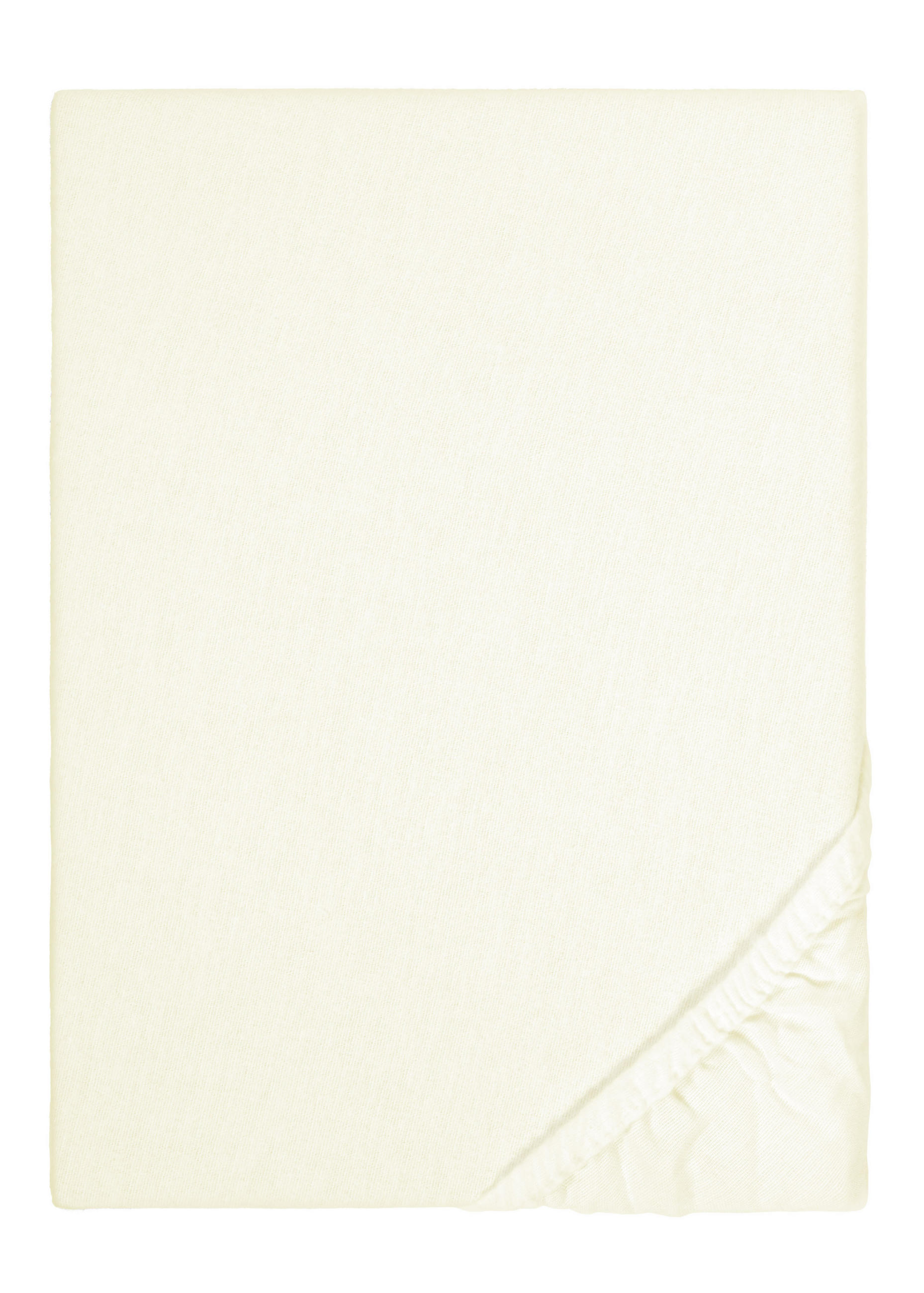 biberna Spannbetttuch Natur 100x200 cm