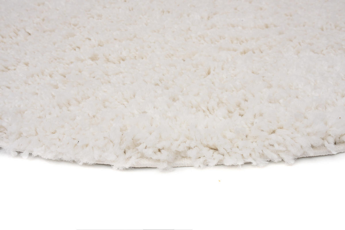 TEPPICH ESSENCE ROUND Creme 80/80 cm - Creme, Textil (80/80cm) - Tapiso