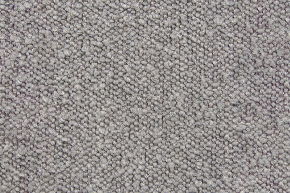 KOPFTEIL gepolstert - Gesteppt – grauer Bouclé-Stoff - 90 cm - Beige/Grau, Karton/Holz (90/120/10cm) - Sommeil de Plomb