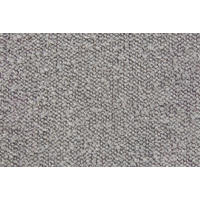 KOPFTEIL gepolstert - Gesteppt – grauer Bouclé-Stoff - 90 cm - Beige/Grau, Karton/Holz (90/120/10cm) - Sommeil de Plomb
