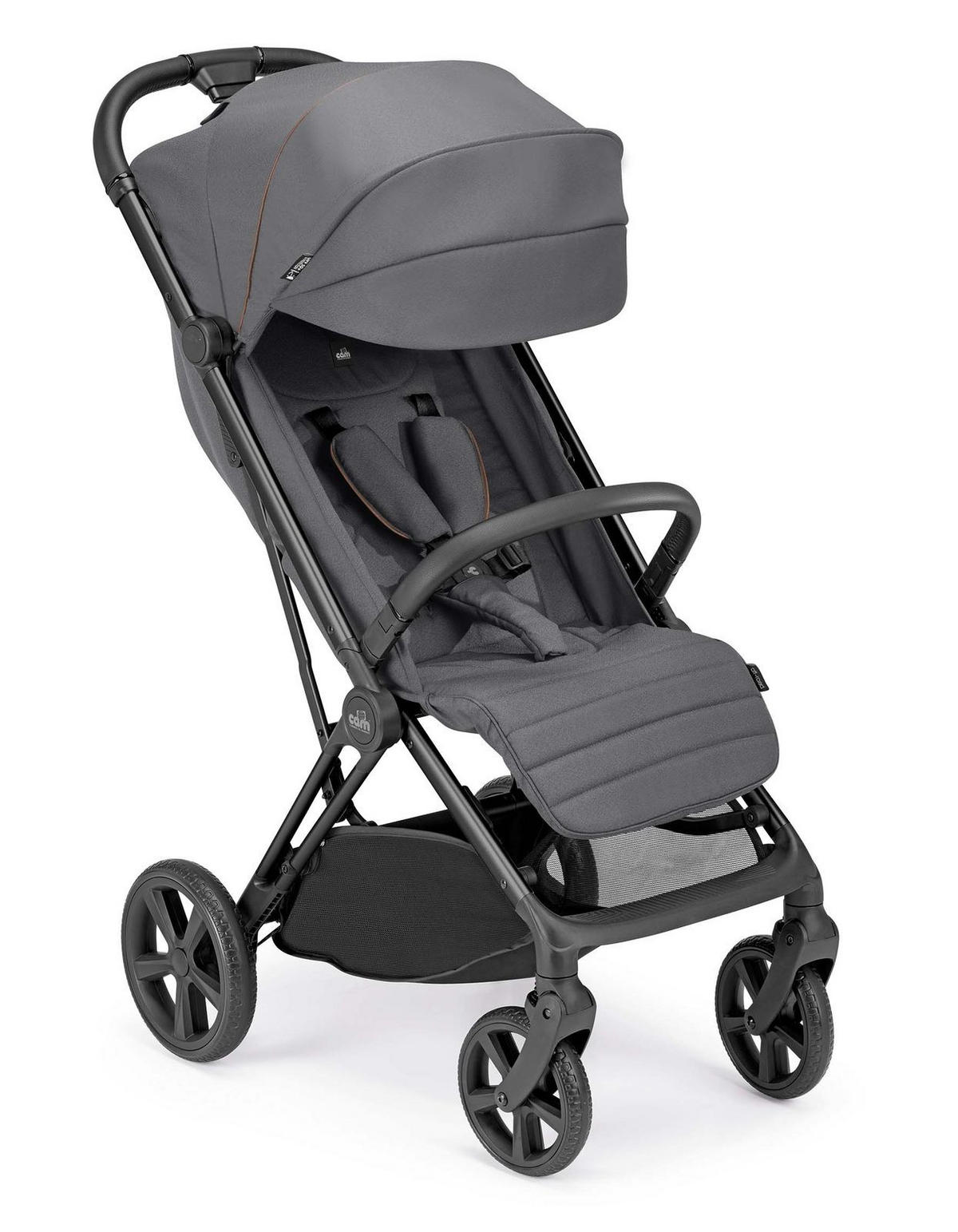 SPORT-KINDERWAGEN Off-Road | Sportwagen, Kinderbuggy klappbar | Grau | - Grau, Textil (46/110cm) - Cam il Mondo del Bambino S.p.A.