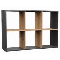 STANDREGAL Malax Artisan-Eiche/Anthrazit 110 cm - Eichefarben, Holzwerkstoff (110/75/30cm) - Selsey