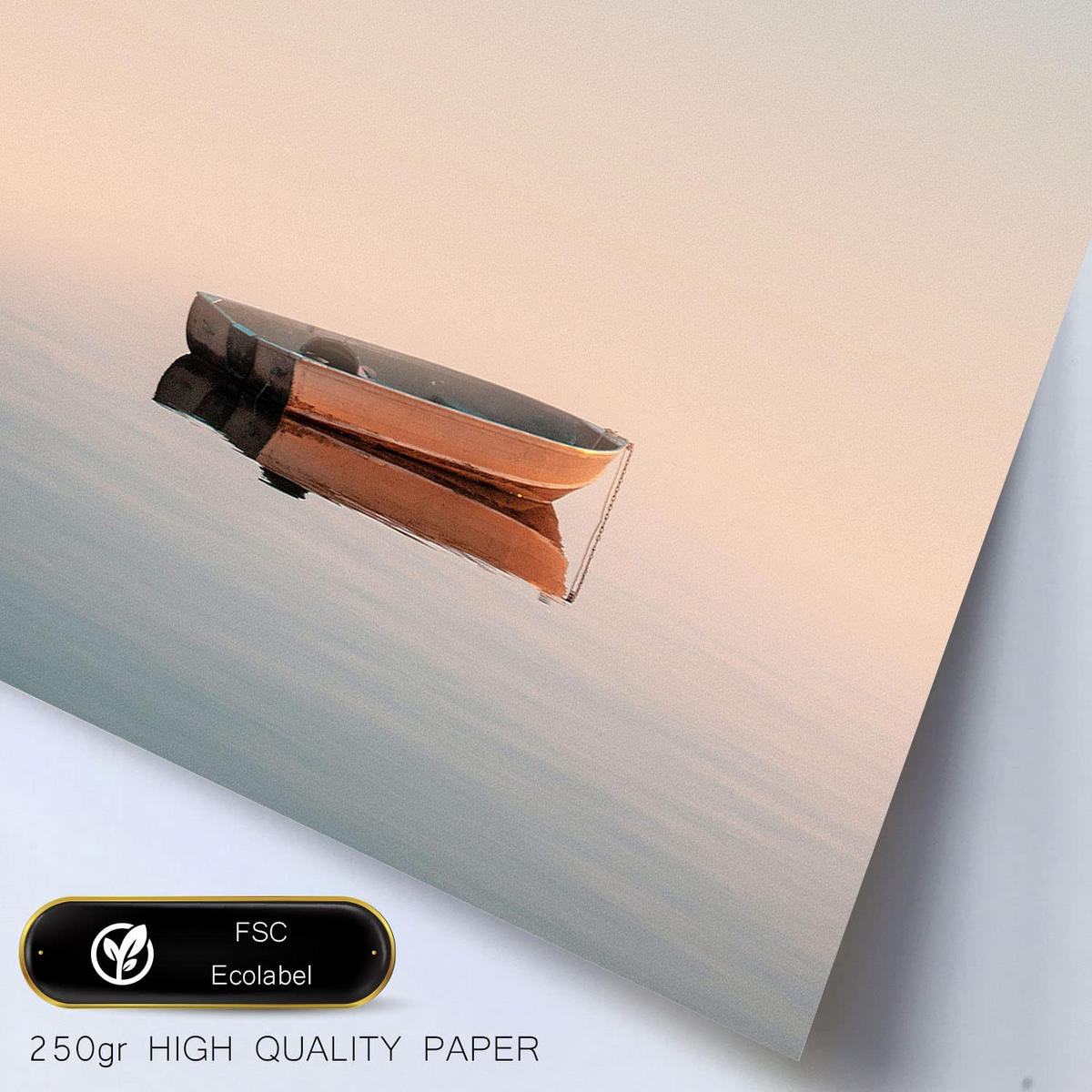 POSTER Set Mit 6 Strand Wandbild A3 & A4 Rahmenlos - Klar, Papier (29/3cm) - Nacnic